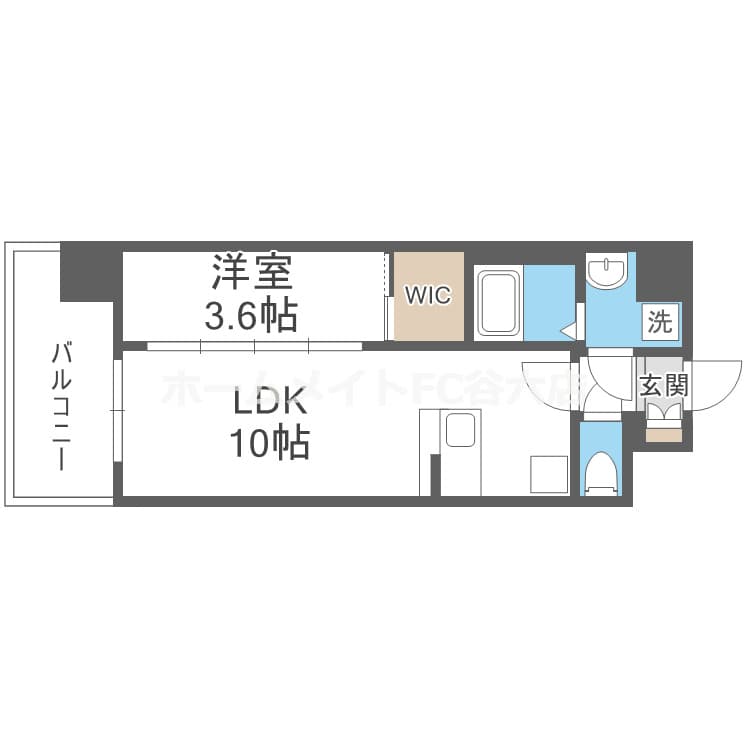 Preview floorplan of Rivento Tamatsukuri