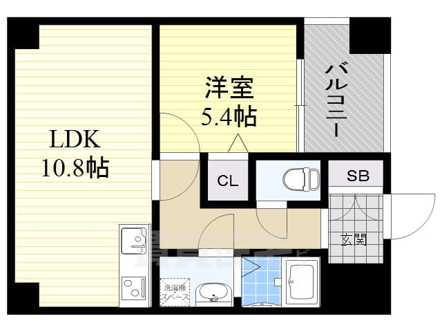 Preview floorplan of Exze Osaka Castle South