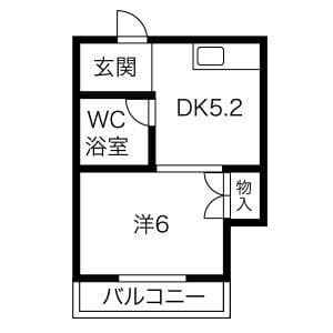 Preview floorplan of Yamano Mansion