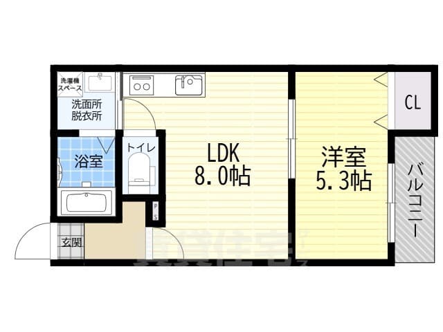 Preview floorplan of ALEGRIA Hiranomachi II
