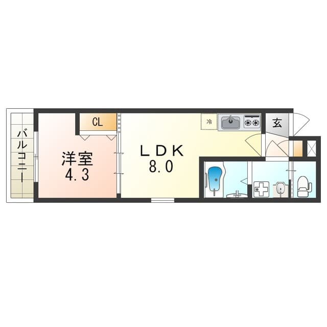 Preview floorplan of Rb H-maison Hirano WEST