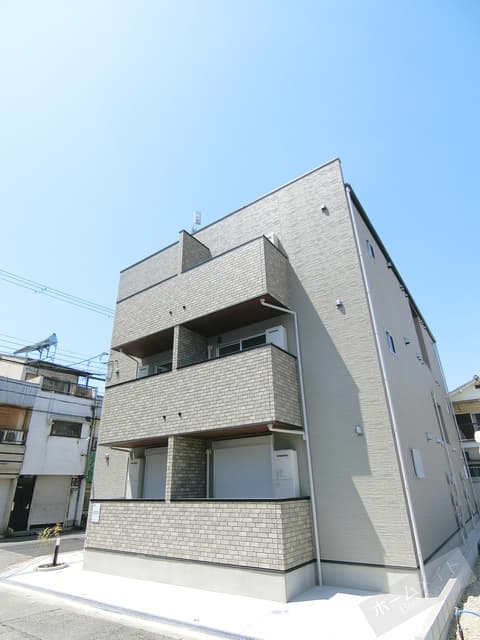 Main exterior of TATERU Apartment Kamikurasaku 2-chome Building A