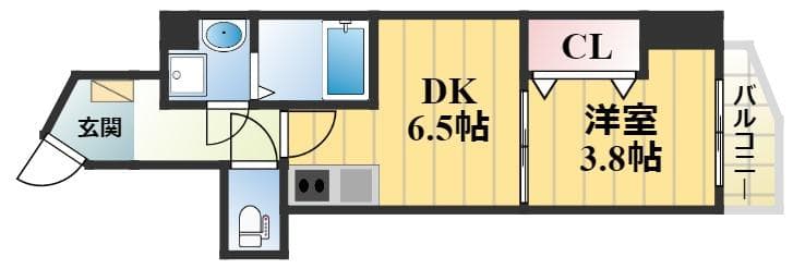 Preview floorplan of GARDENIA Johoku