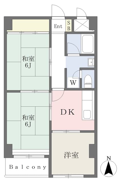 Preview floorplan of Minamishikaoka Port Friend Mansion