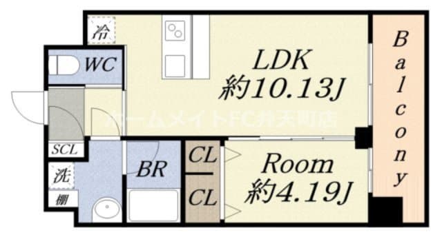 Preview floorplan of PREGIO Bentencho