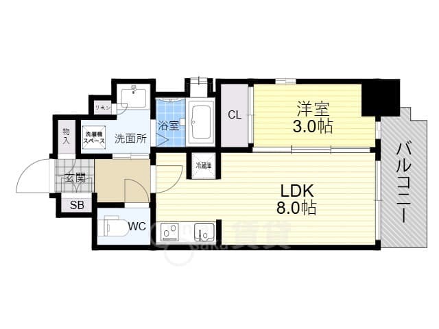 Preview floorplan of Life Field Benten Saras Bay