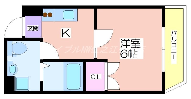Preview floorplan of Oz Residence Tennoji WEST
