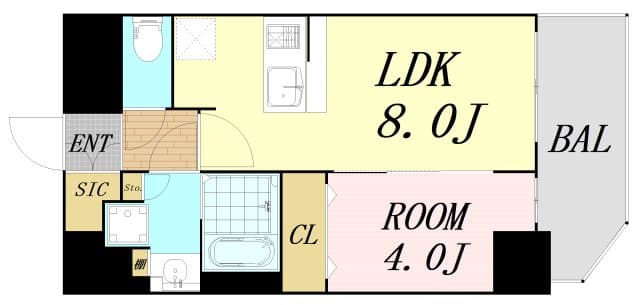 Preview floorplan of Presance Tsukamoto Veravie