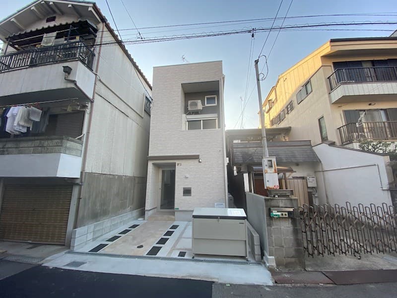 Main exterior of Harmony Terrace Hamaguchi Nishi