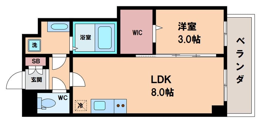Preview floorplan of Serenite Tani-ku Purie