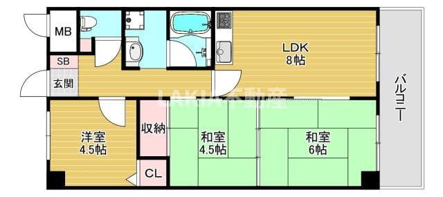 Preview floorplan of High Royal Yuhigaoka