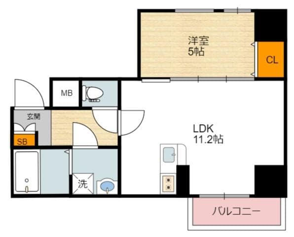 Preview floorplan of Rainbow Shitennoji
