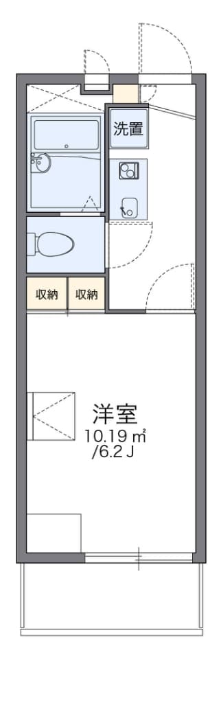 Preview floorplan of Leopalace MINAMINO II