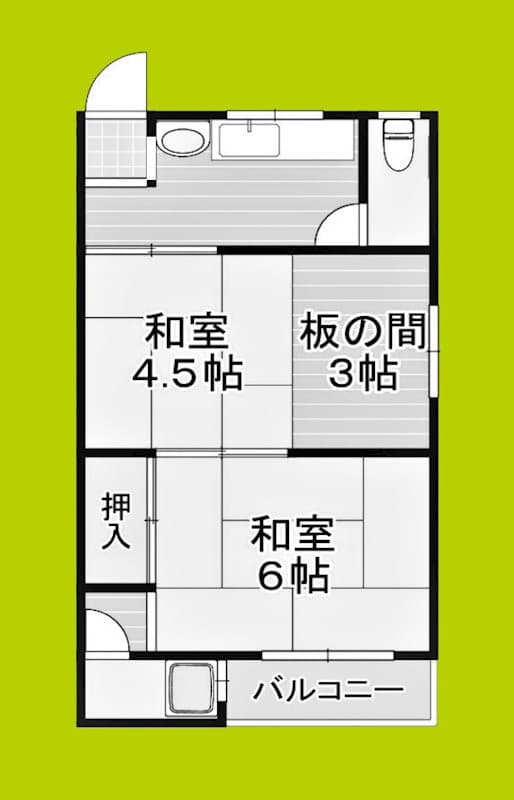 Preview floorplan of Shimakawa Mansion 303