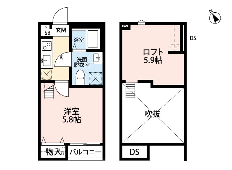 Preview floorplan of KAHALE Higashi Omiya