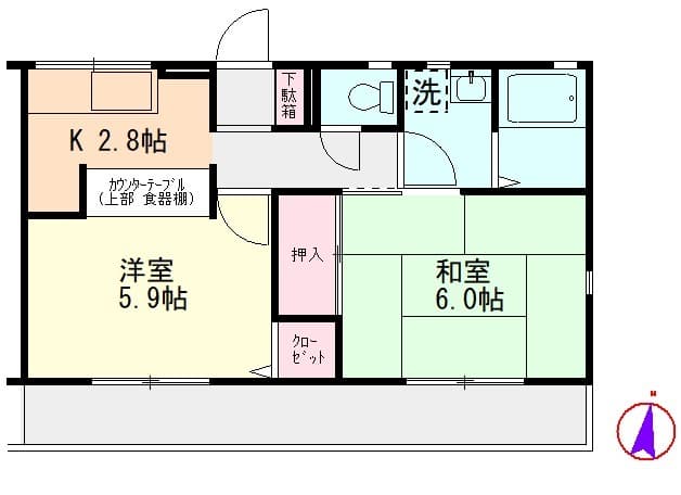 Preview floorplan of Chronos Kamikihonmachi South