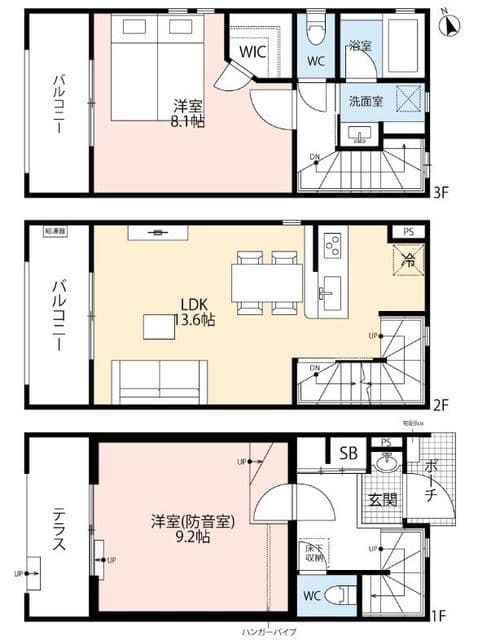 Preview floorplan of MUSISION Terrace Shiki Minami KM 🌳