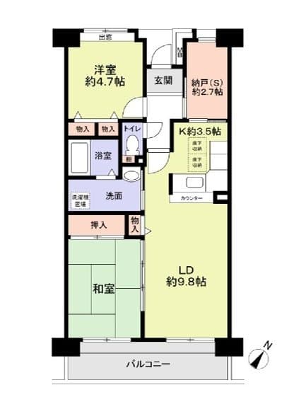 Preview floorplan of Garden Court Kiyose Building No. 2