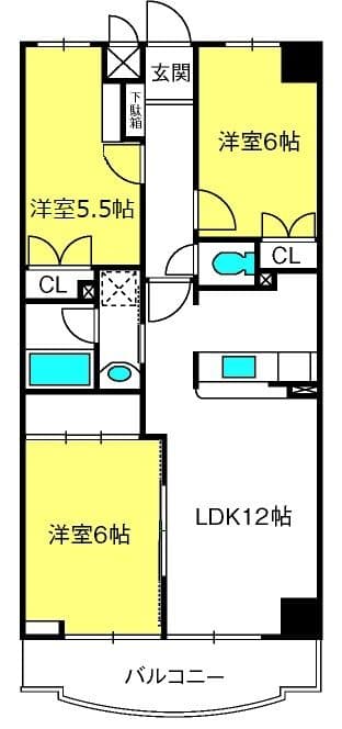 Preview floorplan of Hills Roppongi No. 2