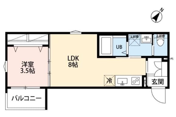 Preview floorplan of Node Terrace Higashi Tokorozawa