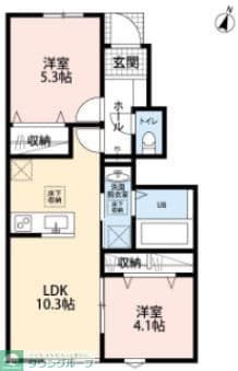 Preview floorplan of Libre Fine Yachiyo Minamikawasaki III