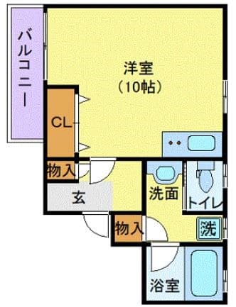 Preview floorplan of Beluta Kagi 303