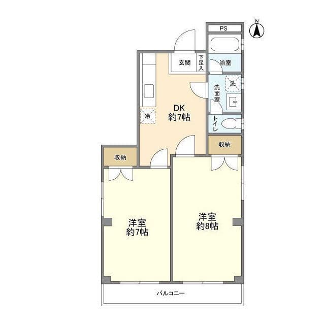 Preview floorplan of Kunitachi No. 2 Beruhaimu