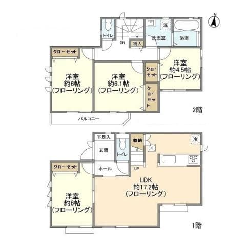 Preview floorplan of Kolet Kokuritsu Yaho KM 🌳